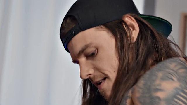 Nympho gay penetrated from behind in tight asshole