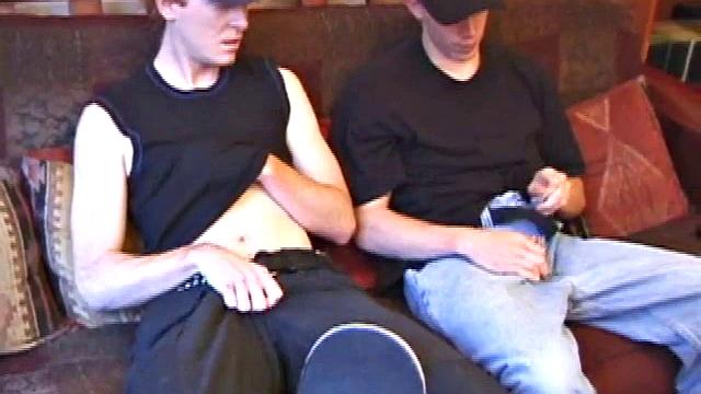 When Shane hooks up with Dane at the skate park, he has no idea what kind of an afternoon he's in for. After heading indoors, the guys stroke their cocks separately, while taking their clothes off, a few pieces at a time.