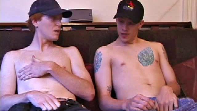 When Shane hooks up with Dane at the skate park, he has no idea what kind of an afternoon he's in for. After heading indoors, the guys stroke their cocks separately, while taking their clothes off, a few pieces at a time.