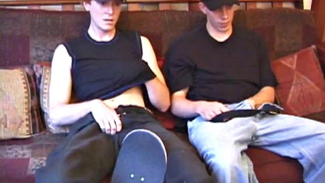 When Shane hooks up with Dane at the skate park, he has no idea what kind of an afternoon he's in for. After heading indoors, the guys stroke their cocks separately, while taking their clothes off, a few pieces at a time.