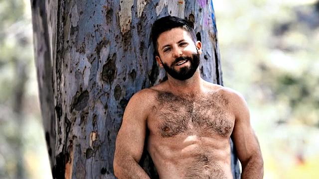 Hairy solo jock eager pleasure jerks cock at home