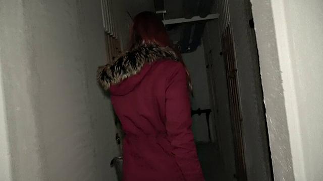 A red-haired babe take it hard in POV with her amazing body