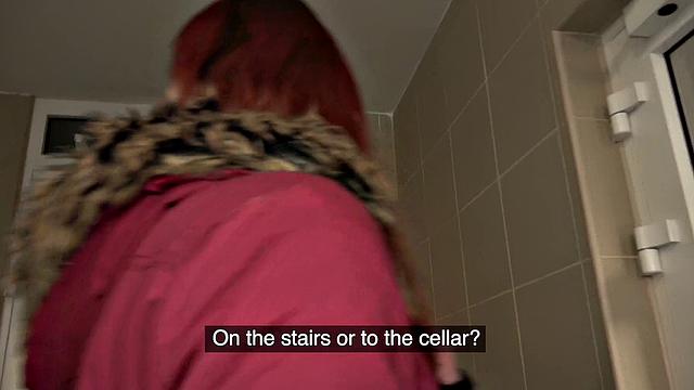 A red-haired babe take it hard in POV with her amazing body