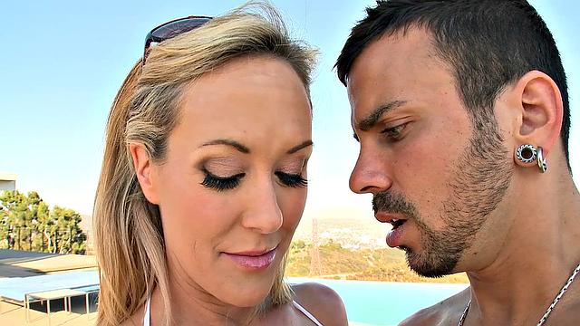 Watch these two hot babes kiss and lick each other's ass and pussy in the shower