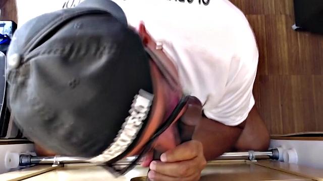 Huge Meat Gloryhole Suck Off