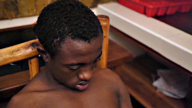 Uncut black twinks sucking and jerking for cumshots