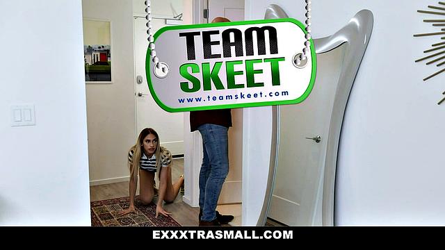 Boning Petite Teen Braceface