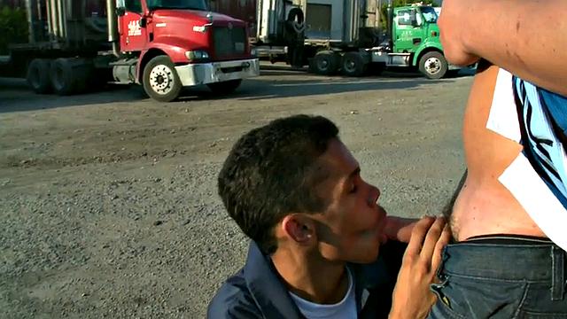 Skinny Black amateur picked up and fucked outdoors for cash