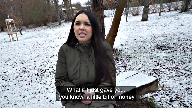 чешская сисастая на кастинге: и трах, и деньги, и смех