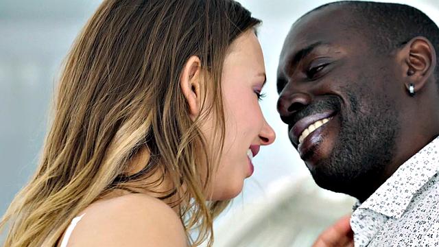 Slutty hairy babe fucked in anal hole by big black cock