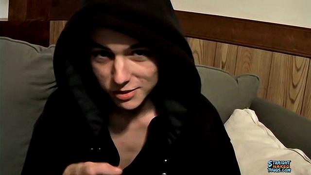 Straight Guy Wiley Tries Cum Eating - Wiley