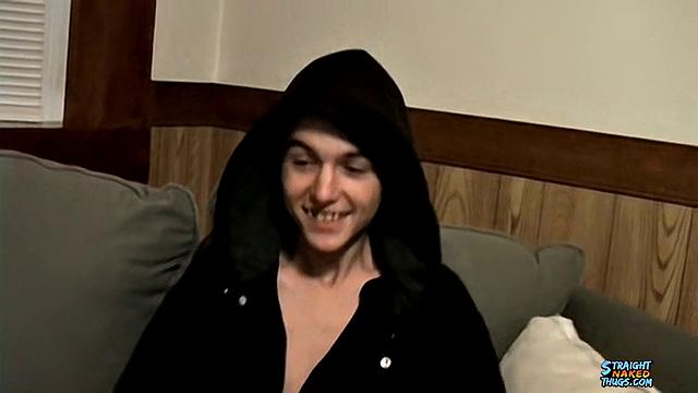 Straight Guy Wiley Tries Cum Eating - Wiley