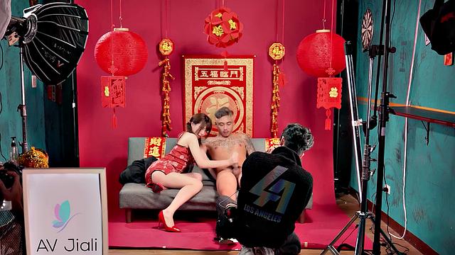 Taiwan Model Ranako with a Camera Guy