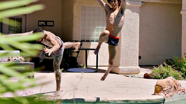 Str8 nympho dude pounded by big dick in anal hole