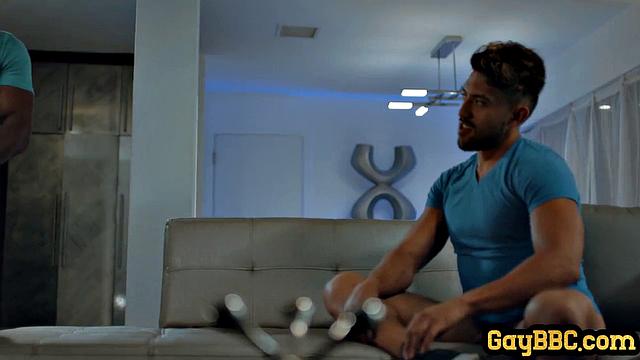 Curious latino tasting BBC deep