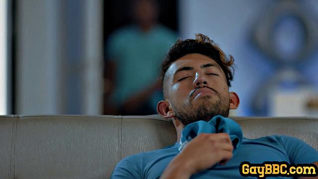 Curious latino tasting BBC deep