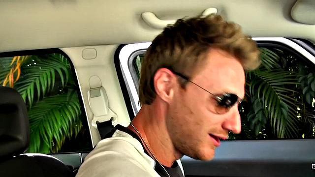 Mature slut in stockings enjoys outdoor sex with a hot doggy-style twist