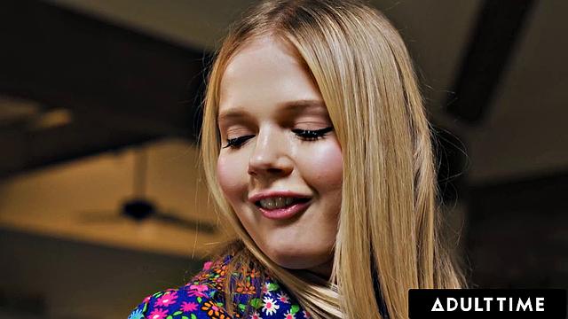 ADULT TIME - Shy Babe Coco Lovelock Asks Lesbian Lauren Phillips To MAKE HER SQUIRT!