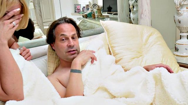 Kinky couple cheats on girlfriend with stepdad in the bedroom