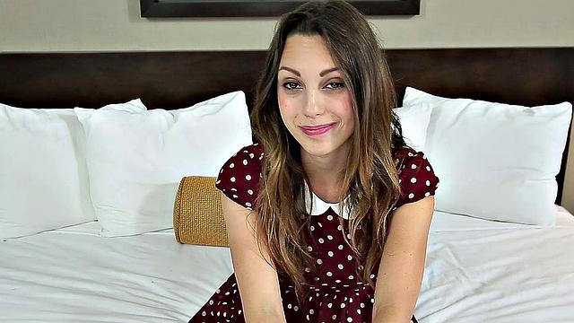 Doe Eyed Teen Gets Destroyed