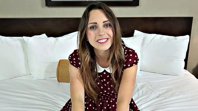 Doe Eyed Teen Gets Destroyed