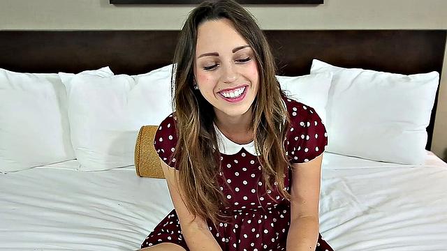 Doe Eyed Teen Gets Destroyed