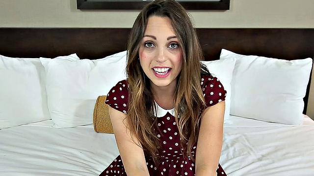 Doe Eyed Teen Gets Destroyed