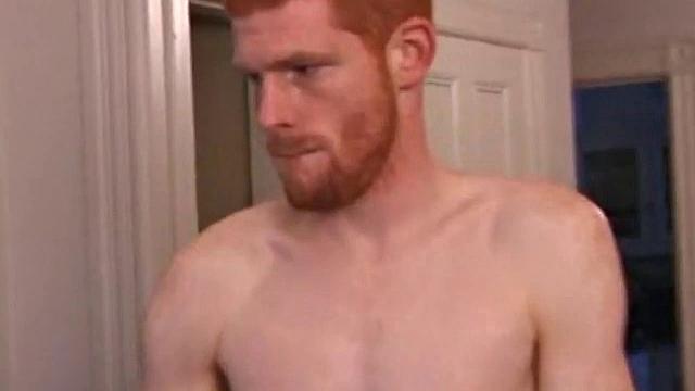 Redhead Tristian Masturbating