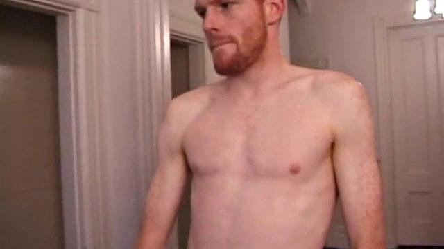 Redhead Tristian Masturbating