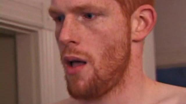 Redhead Tristian Masturbating