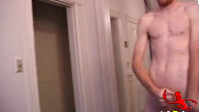 Redhead Tristian Masturbating