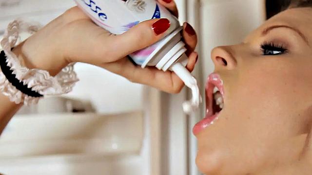 BBC dude fucks busty maid in anal in missionary