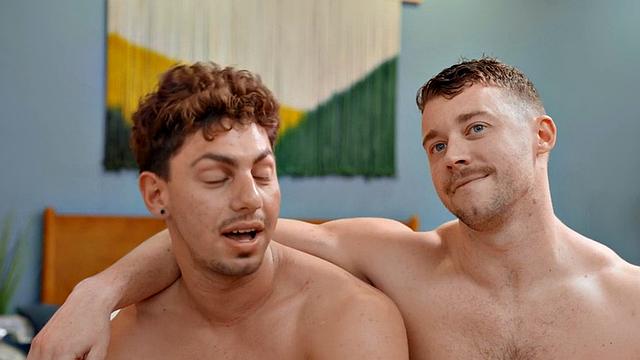 Ass fucked jock smashed by huge cock in asshole