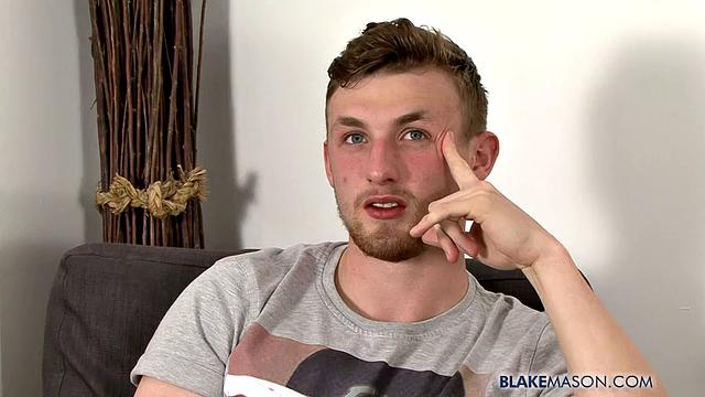 Straight Sam Jerks His Cock - Sam James