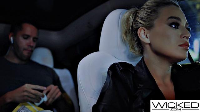 Wicked - Uber Driver Blake Blossom Gets Fucked in Her Car