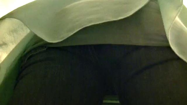 Horny slut sucking on hard dick on stairwell