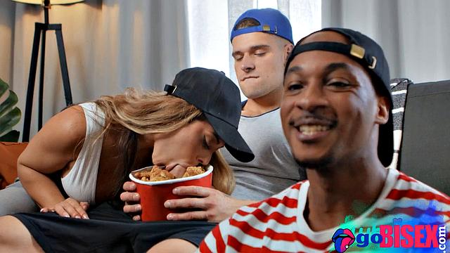 Stunning bisex shared by 2 guys