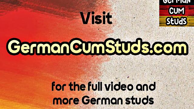 German amateur gay sucks gloryhole cock till facial