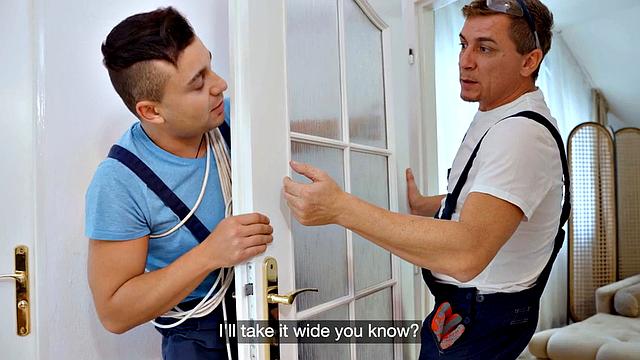 Big-titted classy MILF pounded by BF