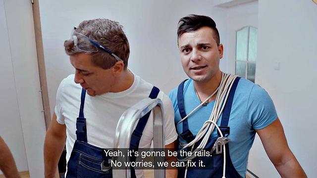 Big-titted classy MILF pounded by BF