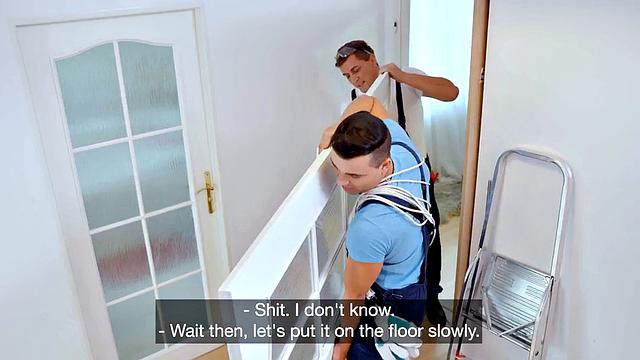 Big-titted classy MILF pounded by BF