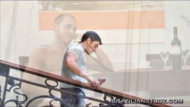 Niko Tomiar and Oscar Blanco are on the sofa, when Oscar starts rubbing all over Niko as the two lightly kiss. Each slowly undresses and the cock sucking begins. Then Oscar bends over, begging for it.