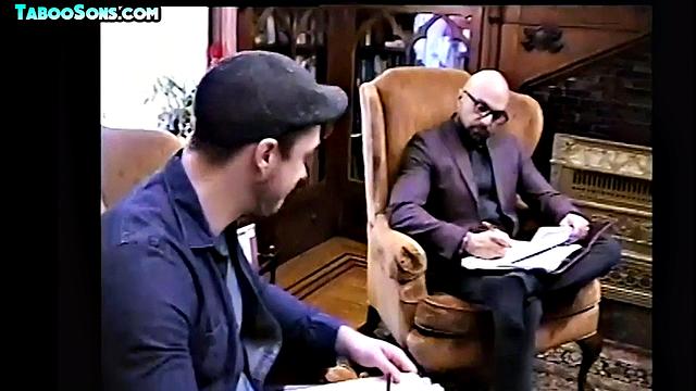 Horny twink cocksucking nasty DILF