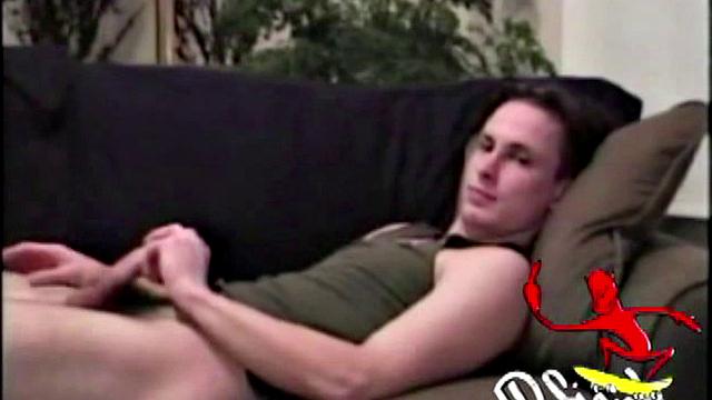 Mark Stroking His Cock