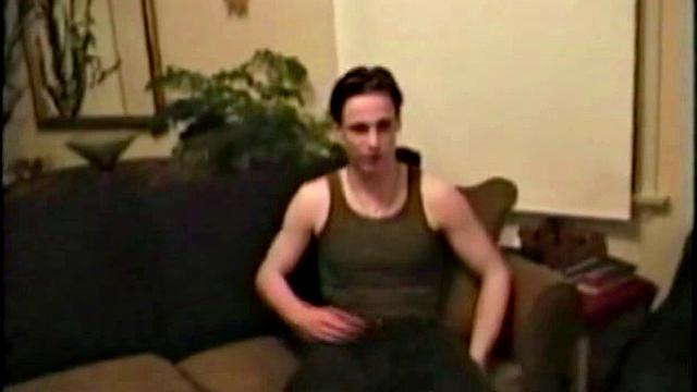 Mark Stroking His Cock