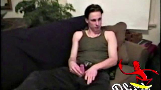 Mark Stroking His Cock