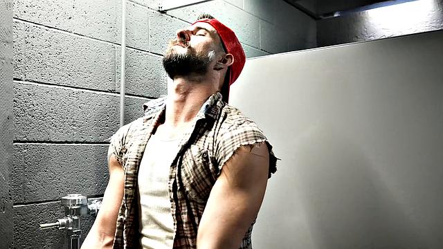 Muscly Hunks Bathroom Compilation ft Beau Butler, Isaac X & MORE!! - RagingStallion