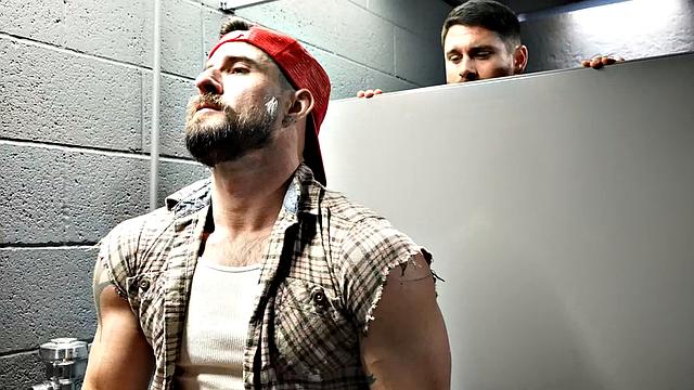 Muscly Hunks Bathroom Compilation ft Beau Butler, Isaac X & MORE!! - RagingStallion