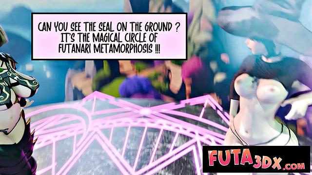 Futa3DX - Hot Babes Play A Session Of Futa D&D