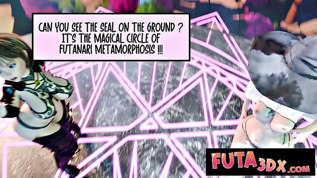 Futa3DX - Hot Babes Play A Session Of Futa D&D